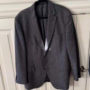 Hugo Boss Charcoal Gray Men's Blazer - Two-Button Sport Coat